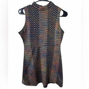 Multicolor Sleeveless Knit Dress-Bar III